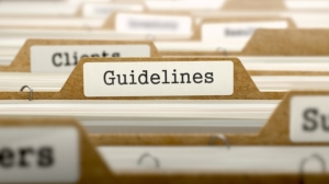 Guidelines folder for workplace policies