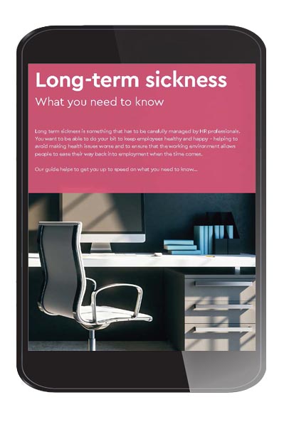 Long term sickness guide