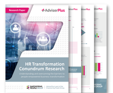 HR Transformation Conundrum research by Adviserpluse
