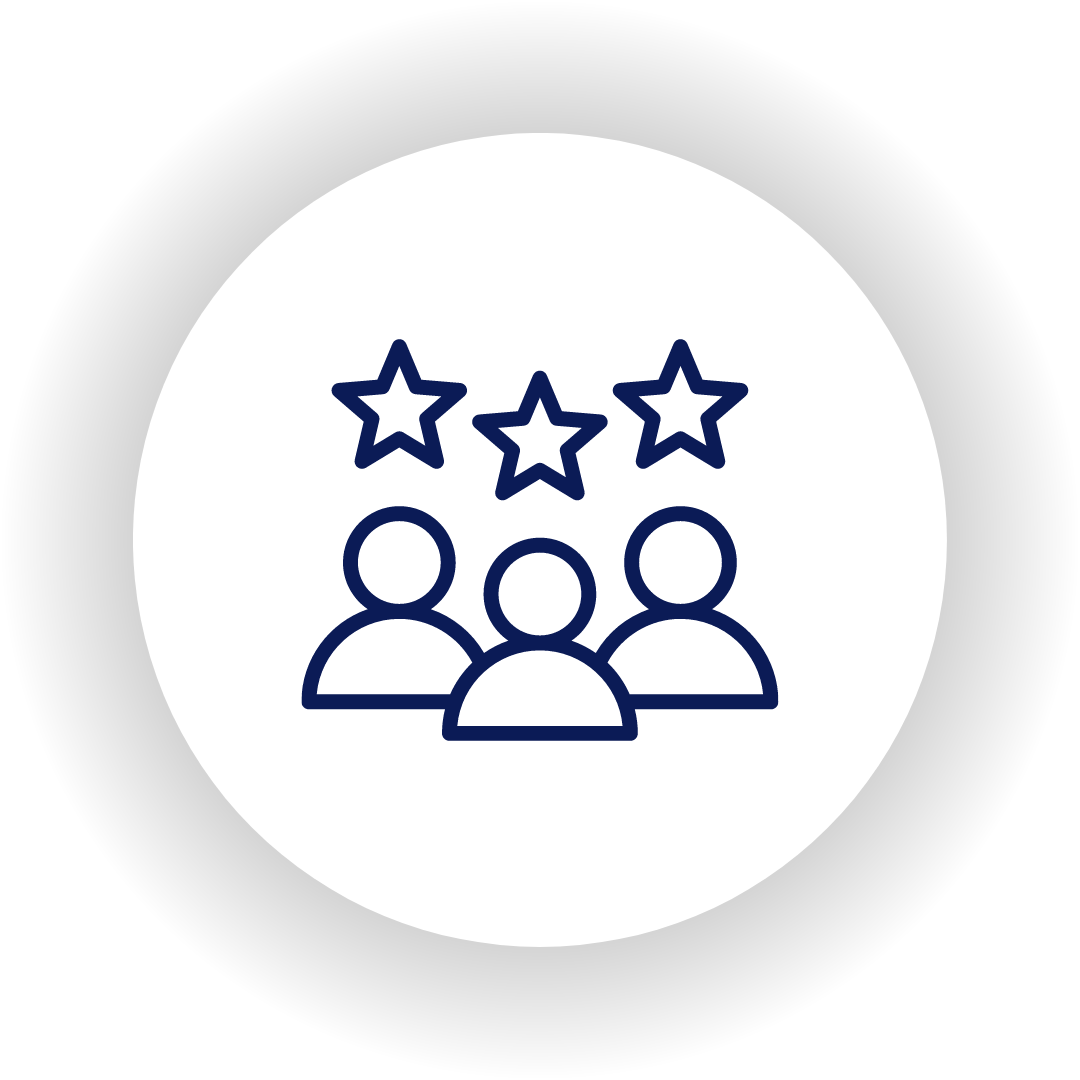 3 star people icon