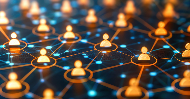 People connecting