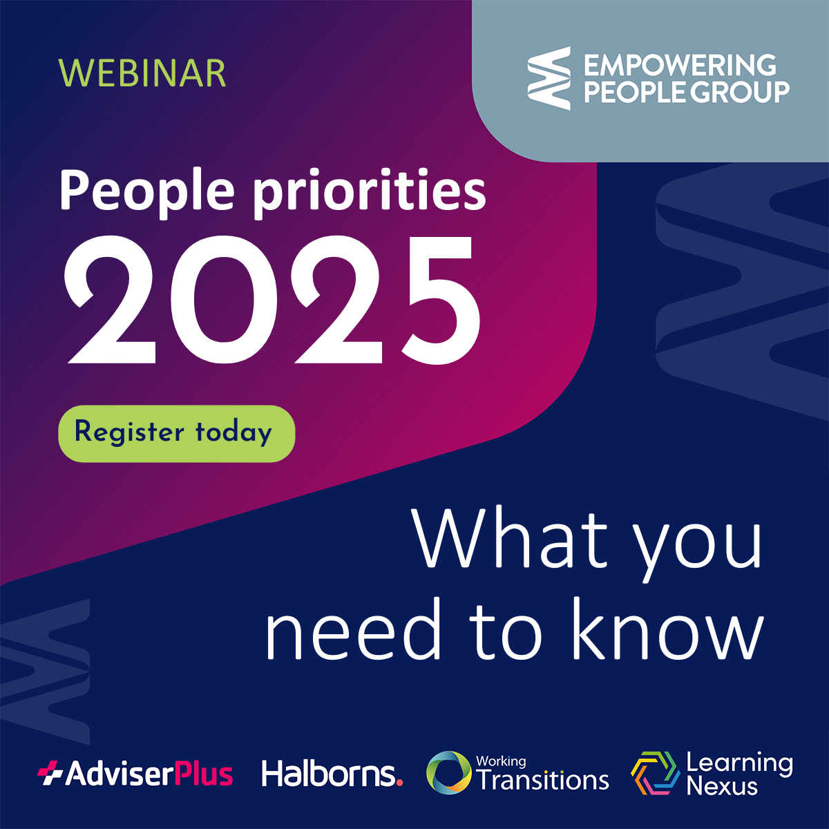 Webinar - People priorities 2025 what you need to know