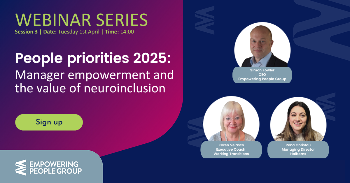 Webinar: People priorities 2025 Manager empowerment and the value of neuroinclusion