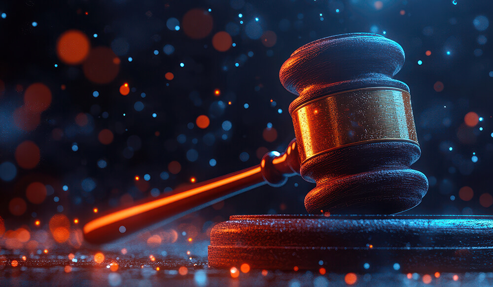 Legal gravel indicating less legal risk