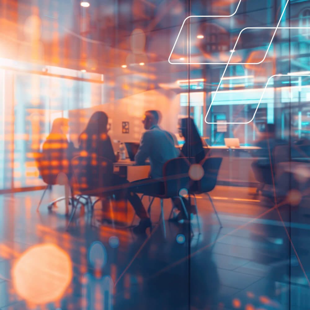 People meeting to simplify change processes