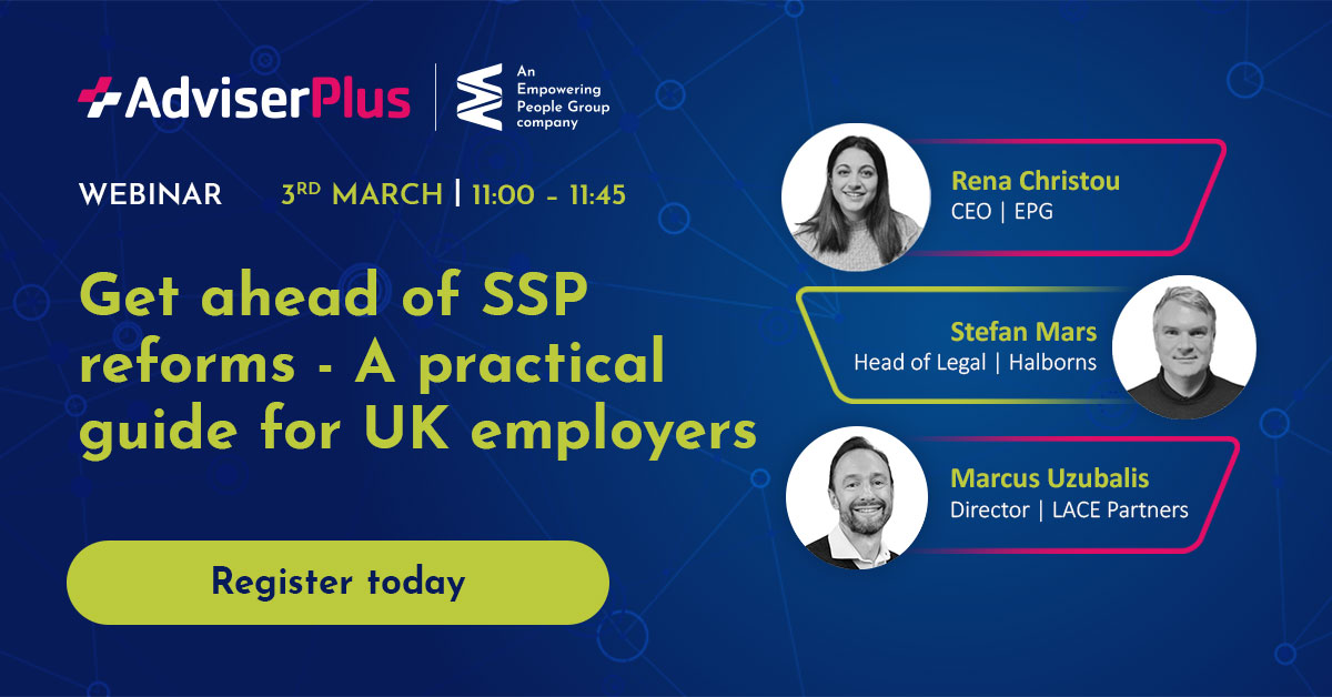 Empowering People Group webinar SSP reform