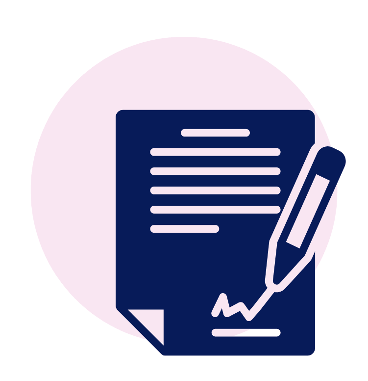 Contract icon